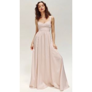 Reformation Hollyhock Dress in Champagne